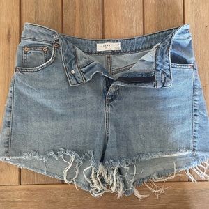 Topshop jean shorts